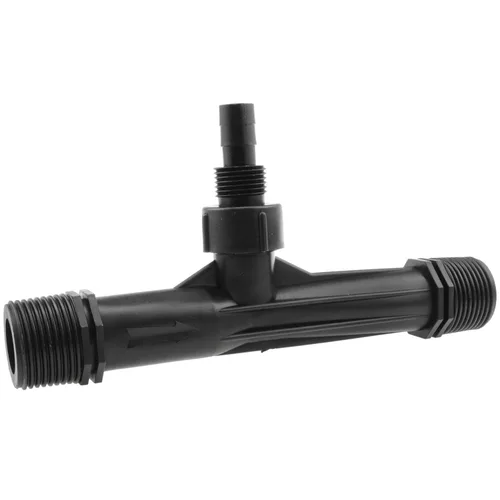 AYLIFU 1 pulgada de riego negro Venturi tubo de fertilizante Inyector de fertilizante Venturi Inyector mezclador de fertilizante para jardín al aire