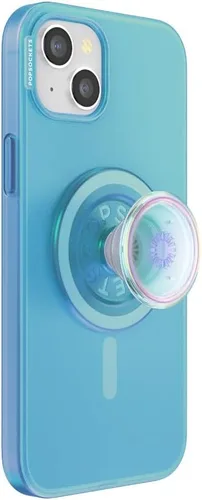 Miniatura 26 de PopSockets Funda para iPhone 15 Plus con agarre redondo compatible con MagSafe, funda para iPhone 15 Plus, compatible con carga inalámbrica - Aura