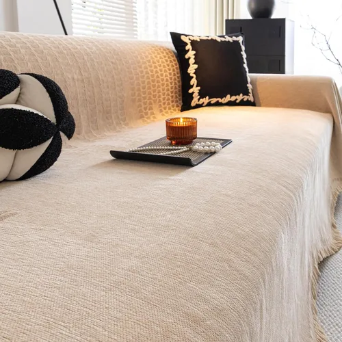 Miniatura 39 de ROOMLIFE Funda de sofá con estampado de leopardo para sofá de 3 plazas, lavable, protector de muebles para perros, funda de sofá suave
