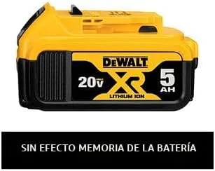 Miniatura 13 de DEWALT Tools Kit Combinado de 5 Herramientas Eléctricas, Taladro Inalámbrico Destornillador de Impacto Sierra Multiherramienta Oscilante con Batería