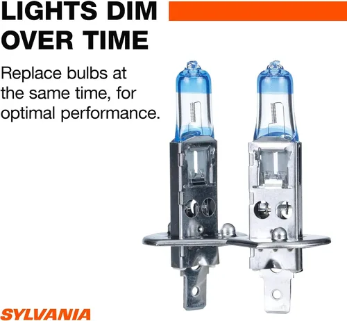 Miniatura 2 de SYLVANIA - H1 foco delantero SilverStar Ultra - Bombilla de luz de faro halógena de alto rendimiento, bombilla de repuesto de luz alta, luz baja