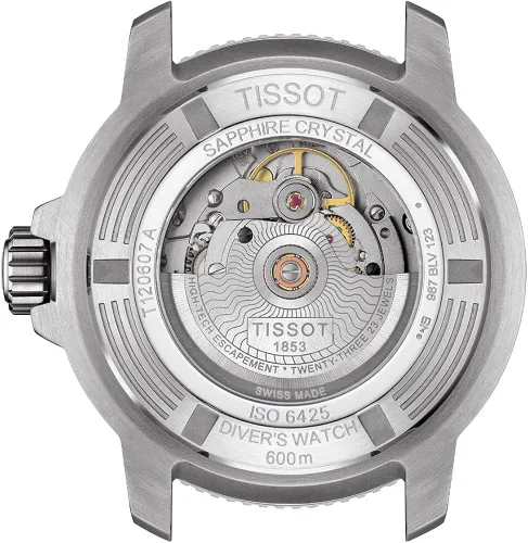 Miniatura 5 de Tissot Seastar PRO 2K PW80 SS BR Aqua IND Gris Mecánico