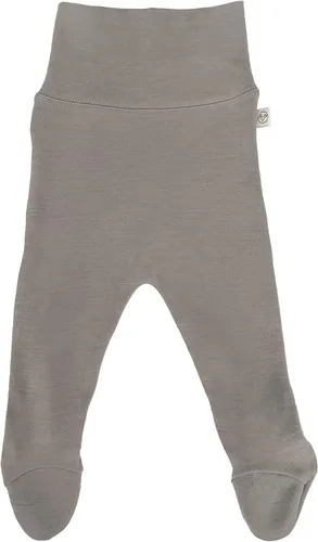 Woolino Pantalones de mameluco con pies para bebé, 100% lana merina, pantalones para recién nacido con pies para bebé niño y niña
