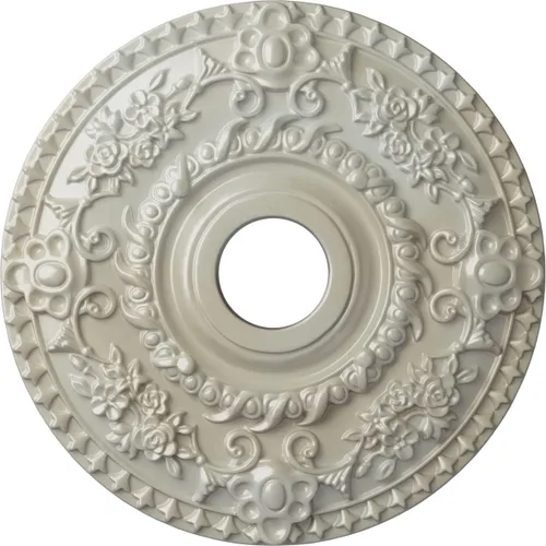Miniatura 49 de Ekena Millwork CM18RORUS Medallón de techo de rosa, 18.0 in de diámetro exterior x 3.5 in de diámetro interior x 1.4 in de diámetro interior x 1.4