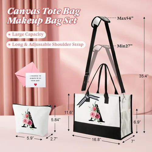 Miniatura 6 de TRSODD Regalos de cumpleaños para mujeres, regalos para el día de la madre, para mamá, esposa, abuela, hija, hermana, profesora, bolsa de mano