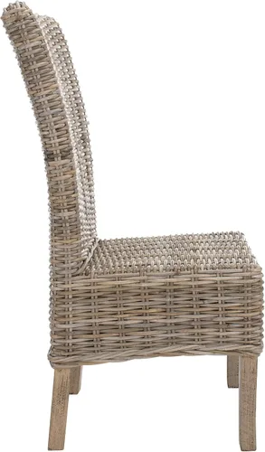 Miniatura 6 de Safavieh SAFAVIEH Home Collection Quaker - Juego de 2 sillas de comedor, madera, natural