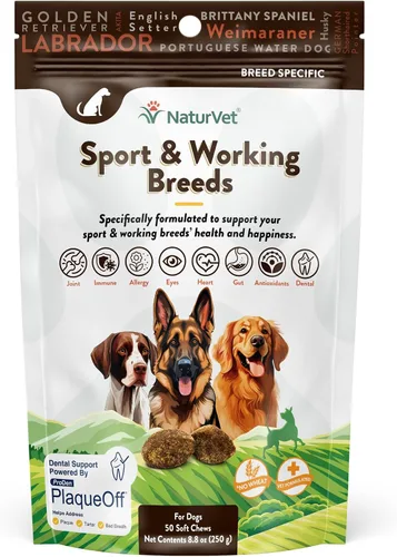 Miniatura 11 de NaturVet Suplemento para Razas Pequeñas - para Apoyo Articular, Digestión, Cuidado de la Piel y el Pelaje - Multivitamínicos para Perros