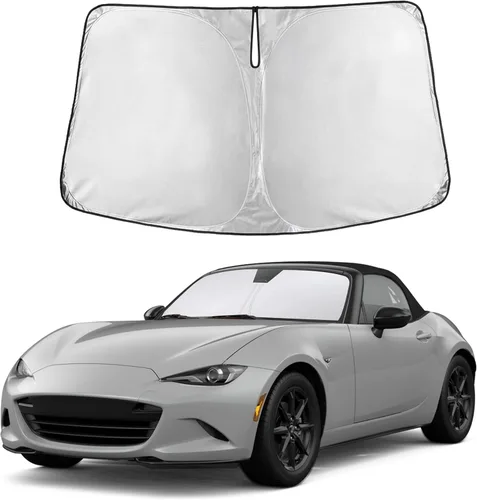 Miniatura 143 de Autovir Parasol para parabrisas Rivian R1S 2022-2024 2025 2026, parasol para ventana delantera, protección UV, bloqueador de calor, accesorios