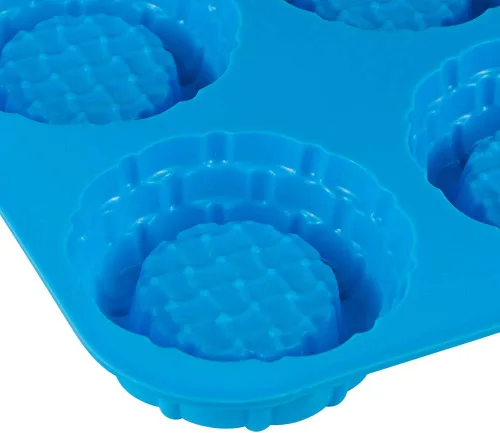 Miniatura 4 de Webake Cestas de tartas para tartas, molde de silicona, molde para pastelitos, magdalenas, muffins, gelatina, moldes para jabón, bandeja para hornear