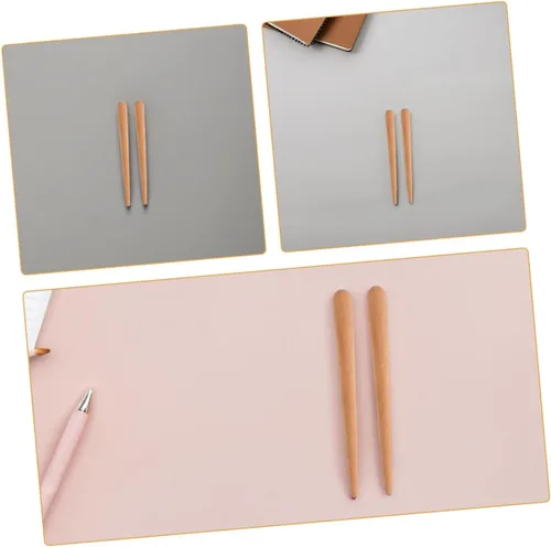 Miniatura 9 de 10 palos de ritmo de madera Guiro para instrumentos de percusión con sonidos de raspado llamativos, herramientas de educación musical compactas