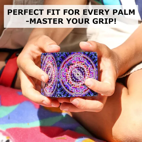 Miniatura 6 de SHASHIBO Anti Stress Cube - Award-Winning and Patented Infinity Cube with 36 Rare Earth Magnets - Extraordinary 3D Infinity Cube - Transforms into