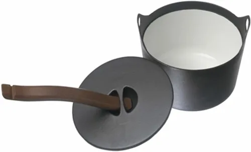 Miniatura 4 de Iittala Sarpaneva - Cacerola de hierro fundido de 3 cuartos con mango de madera