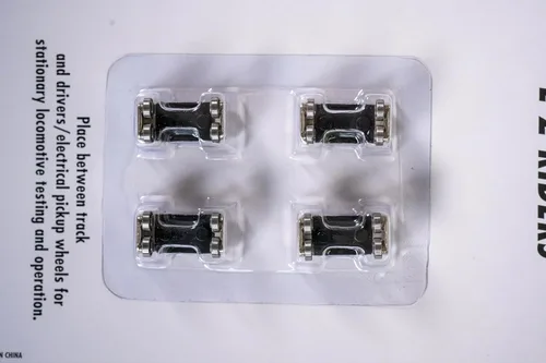Miniatura 2 de Bachmann Entrena E-Z RIDERS™ con RODILLOS DE RODAMIENTO DE BOLAS - 4/pk - Para uso con escala HO o On30