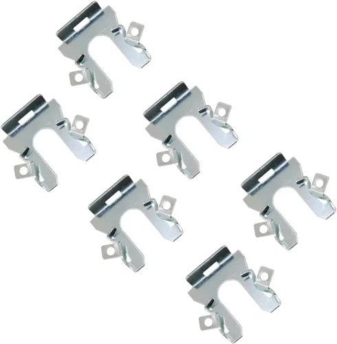Miniatura 5 de Carcasa de faro ajustando pivote con clips de retención de acero compatible con Ford F250 F350 F450 Bronco Lincoln Mercury F2AB13N020AA MMO05268 12