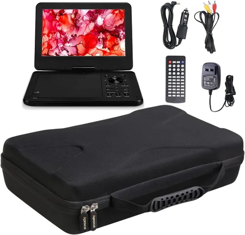 Miniatura 8 de Aproca - Funda rígida para reproductor de DVD portátil UEME 10.1