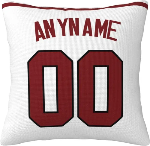 Miniatura 2 de Fundas de almohada de fútbol – Fundas de almohada personalizadas con cualquier nombre y número, regalo personalizado para hombres, mujeres y niños