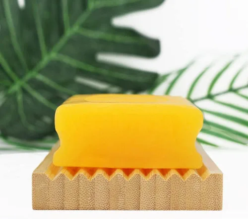 Miniatura 4 de Jabonera de bambú – Protector de jabón – Jabonera de madera de bambú natural con bandeja de drenaje para ducha, baño, bañera, cocina, prolonga