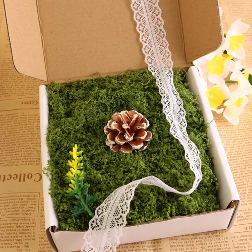 Miniatura 11 de El musgo verde artificial se utiliza para pavimento en maceta, relleno de jarrones, decoración de mesa de boda, pecera de cristal, paisaje
