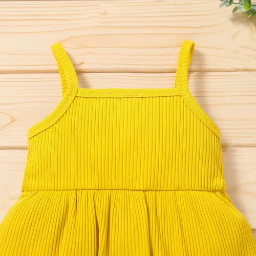 Miniatura 7 de FYBITBO Conjunto de ropa de 2 piezas para bebés y niñas pequeñas con cuello halter y pantalones cortos florales