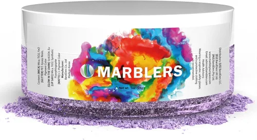 Miniatura 14 de MARBLERS - Polvo de mica de grado cosmético, nacarado, no tóxico, vegano, libre de crueldad, sombra de ojos, esmalte de uñas, arte de uñas, [Gris]