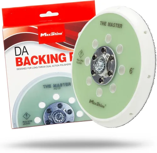 Miniatura 7 de Maxshine Placa de respaldo universal DA de 5 pulgadas Pro Series – Soporte de almohadilla de gancho y bucle, rosca de 5/16 pulgadas – Se adapta a