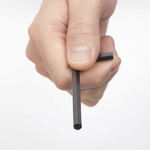 Miniatura 4 de OIIKI 5 paquetes de llaves hexagonales de metal de 7/32 pulgadas para dispositivo de salida de pánico de barra de empuje, llave Allen larga