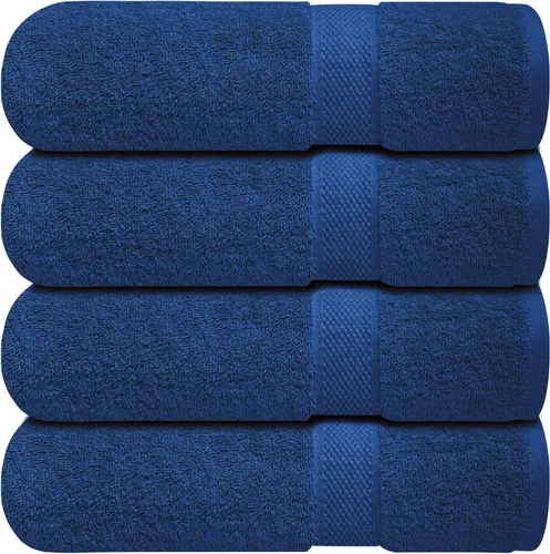 Miniatura 28 de Infinitee Xclusives Toallas de lujo para la ducha [13 x 13] – 100% algodón [paquete de 12], toallas faciales suaves y absorbentes para baño, Gris