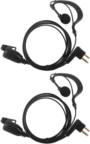 Walkie Talkie Auricular para Motorola Radio cls1410 cls1110 bpr40 cp200 cp200d cp185 cp100 rdm2070d con PU G gancho de oreja y micrófono PTT