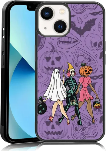 Miniatura 20 de Funda de teléfono de Halloween para mujer, diseño de fantasma, para iPhone 11, TPU a prueba de golpes, funda protectora para iPhone, globo ocular
