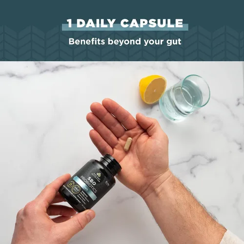 Miniatura 3 de Ancient Nutrition Probióticos para hombres, Probióticos SBO para hombres una vez al día, 30 unidades, para una digestión saludable y apoyo a