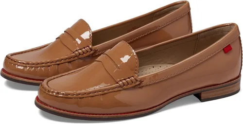 Miniatura 11 de Mocasines Penny de piel auténtica cómodos sin cordones para mujer