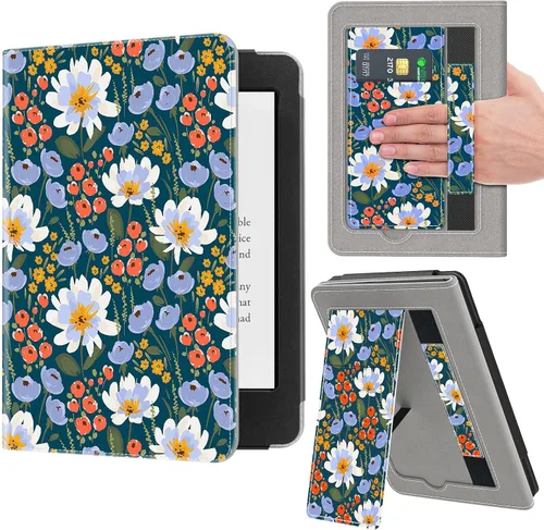 Miniatura 18 de VORI Funda con soporte para Kindle Paperwhite de 7"/6.8" (12ª/11ª generación-2024/2021) y Kindle colorsoft Signature Edition, funda protectora