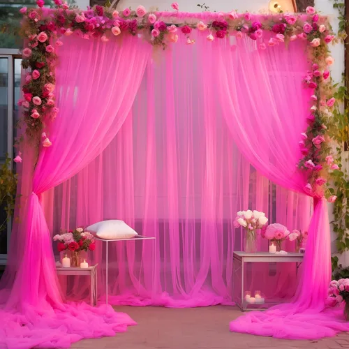 Miniatura 29 de Cortinas de fondo de tul azul de 10x10 para fiestas, cortina de fondo transparente para fotos de boda, cortinas para baby shower, fotografía, fiesta