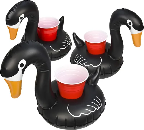 Miniatura 14 de GoFloats Inflatable Pool and Hot Tub Drink Holders (3 Pack) (Choose - Unicorn, Flamingo, Palm Tree and More)