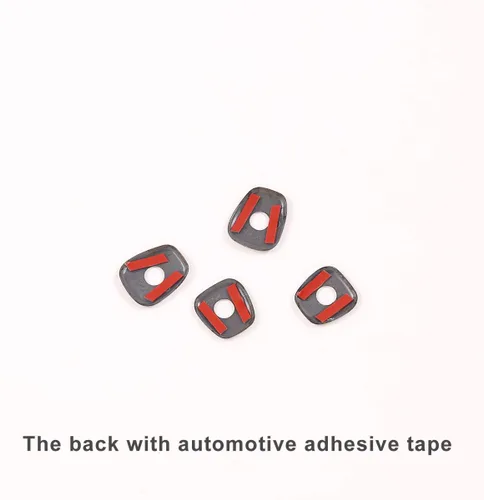 Miniatura 9 de 4 unids ABS plástico para BMW X3 X4 G01 G02 2018-2020 puerta cerradura cubierta Trim Accesorios