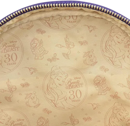 Miniatura 3 de Loungefly Disney Beauty and the Beast Ballroom Scene - Bolso de hombro con doble correa para mujer Multi