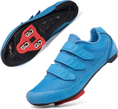 Miniatura 7 de Mens Womens Indoor Cycling Shoes Compatible with Peloton Bike Shoes Cycling Shoes with Delta Cleats Clip Outdoor Pedal SPD Road Bike Shoes