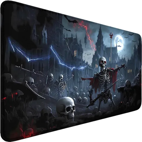 Miniatura 9 de MTG - Tapete de juego con bordes cosidos, alfombrillas MTG para MTG DTCG CCG RPG Trading Card de 24 x 14 pulgadas, alfombrillas de juego TCG