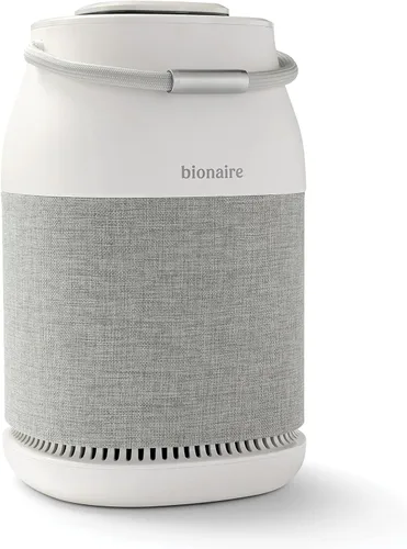 Miniatura 9 de Bionaire oficial - Purificador de aire de mini torre AER1, filtración HEPA verdadera con sistema de 3 etapas, perfecto para habitaciones medianas