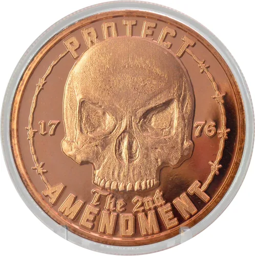 Miniatura 8 de Moneda Don't Tread On Me, Dame Libertad O Dame La Muerte Serpiente De Gadsden, 1 oz De Cobre Puro.999 Redondo Moneda Conmemorativa De Desafío En