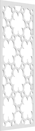 Miniatura 21 de Ekena Millwork WALW14X35X0250STGRO Southgate - Paneles de pared decorativos de madera con calado, 13 3/8 pulgadas de ancho x 34 3/8 pulgadas de rojo