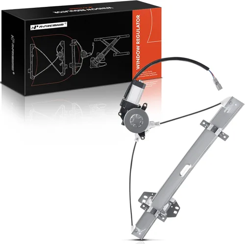 Miniatura 10 de A-Premium Regulador de Ventanilla Eléctrico con Motor Compatible con Honda Accord 1998-2002 Sedán Solamente Delantero Izquierdo Lado del Conductor