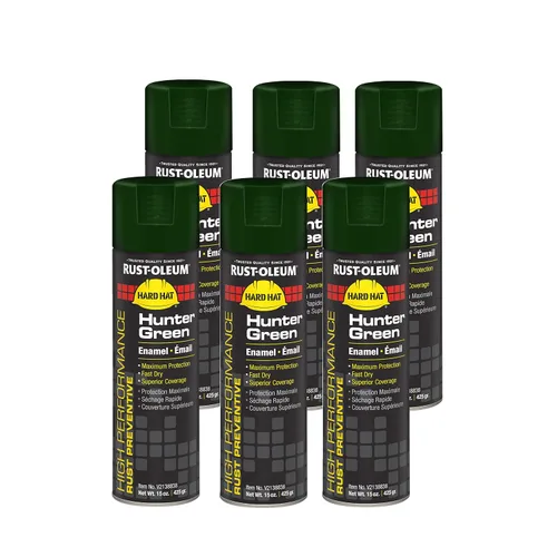 Miniatura 27 de Rust-Oleum V2196838 - Pintura en aerosol de esmalte preventivo de óxido V2100 de alto rendimiento, contenedor de 20 onzas líquidas, relleno de 15