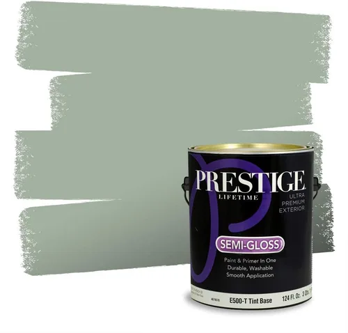Miniatura 192 de Prestige Paints - pintura de exterior y pintura de imprimación en una, E100-T-6006-10AVP
