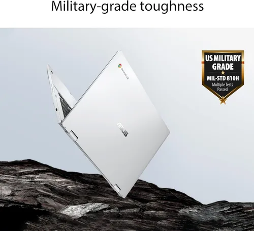 Miniatura 3 de ASUS Chromebook Flip CX1 Laptop convertible, pantalla táctil FHD NanoEdge de 14 pulgadas, 128 GB de almacenamiento eMMC, 8 GB de RAM, ChromeOS
