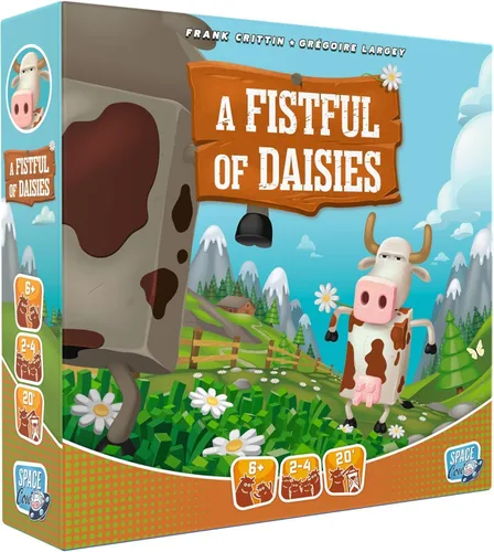 A Fistful of Daisies - Juego de estrategia de duelo con temática de vaca, juego de rodar dados, divertido juego familiar para niños y adultos, a