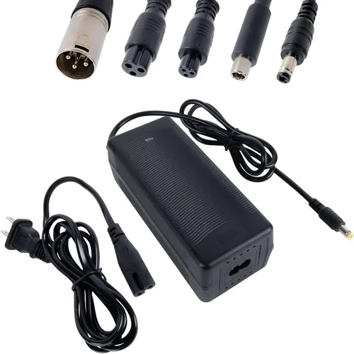 Cargador universal 5 en 1 de repuesto para batería de litio de 36 V 10S, batería de litio universal de repuesto rápido, compatible con Razor,