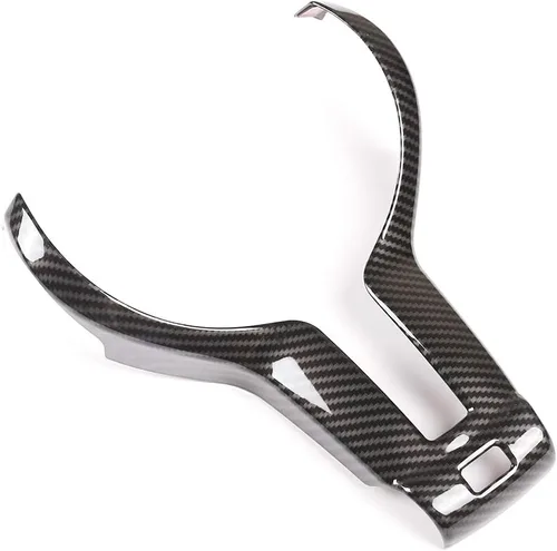 Miniatura 2 de Para BMW M Sport F20 F21 F32 F33 F06 F12 X5 F15 X6 F16 cubierta interior del volante de automóvil (fibra de carbono, estilo B)
