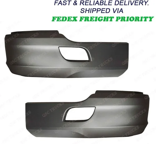 Miniatura 2 de Par de esquinas de parachoques + protector de ciervo de acero inoxidable + rejilla para Kenworth T680