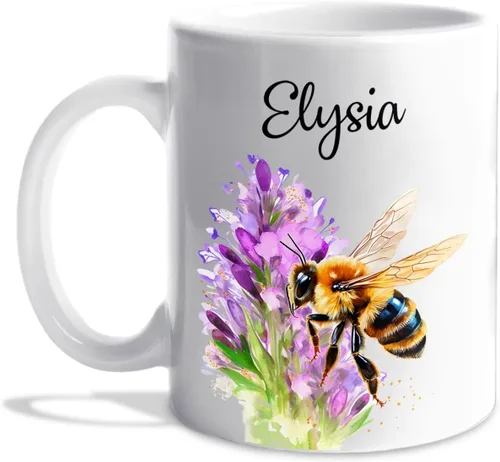 Miniatura 32 de Taza de cerámica personalizada con nombre – Taza de café personalizada regalo para amigos, compañeros de trabajo, cumpleaños, taza de viaje